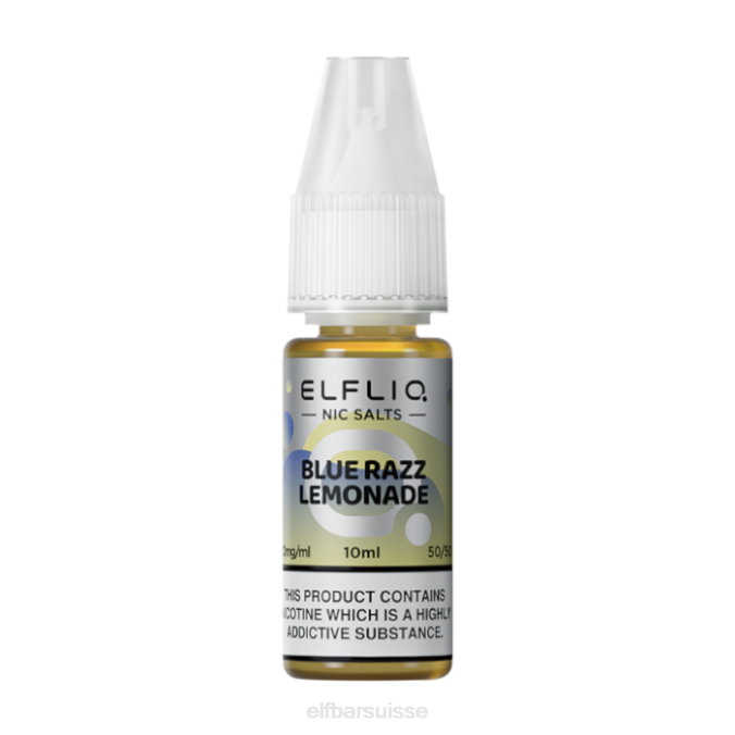 elfbar elfliq blue razz limonade sels de nic - 10 ml-10 mg/ml FN40217