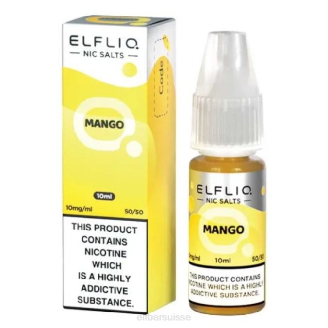 elfbar elfliq sels de nic - mangue - 10ml-10 mg/ml FN40188