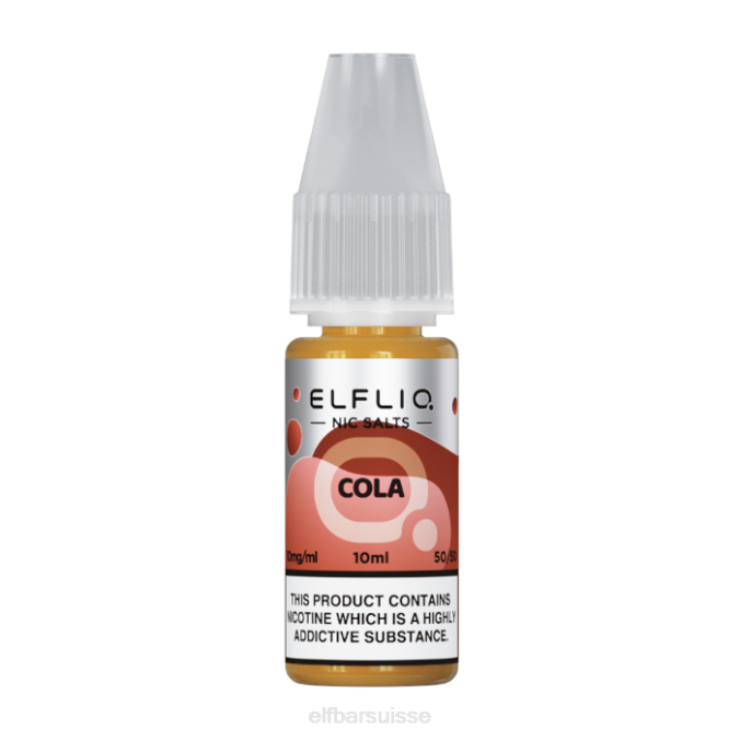 elfbar elfliq sels de nicotine - cola - 10ml-10 mg/ml FN40194