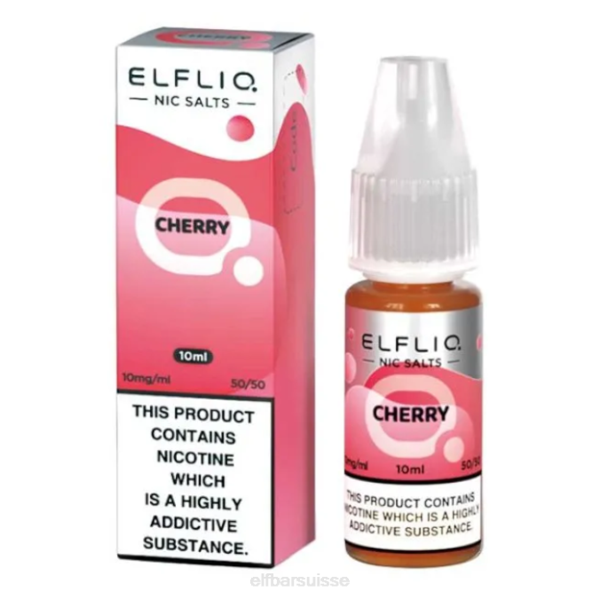 sels de nic elfbar elfliq - cerise - 10ml-10 mg/ml FN40199