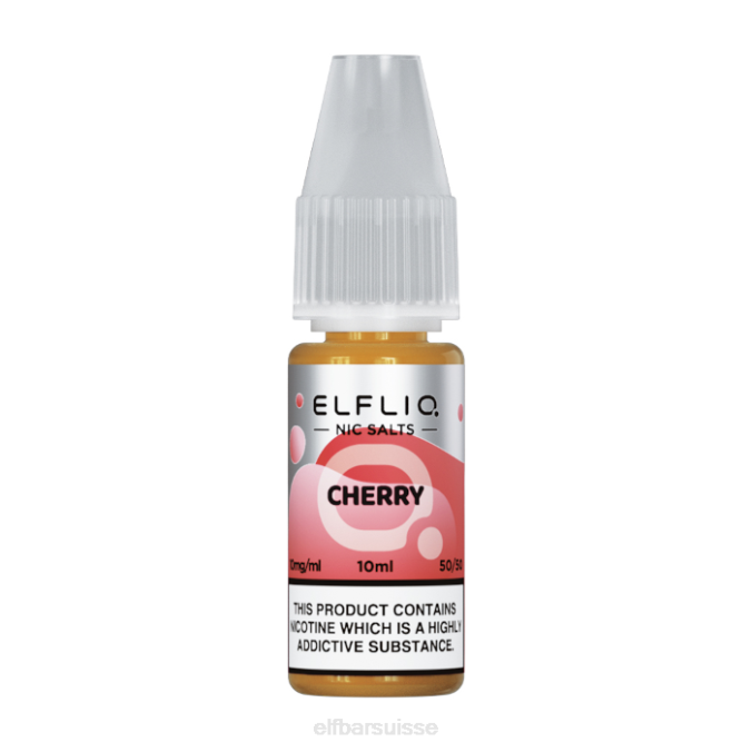 sels de nic elfbar elfliq - cerise - 10ml-10 mg/ml FN40199