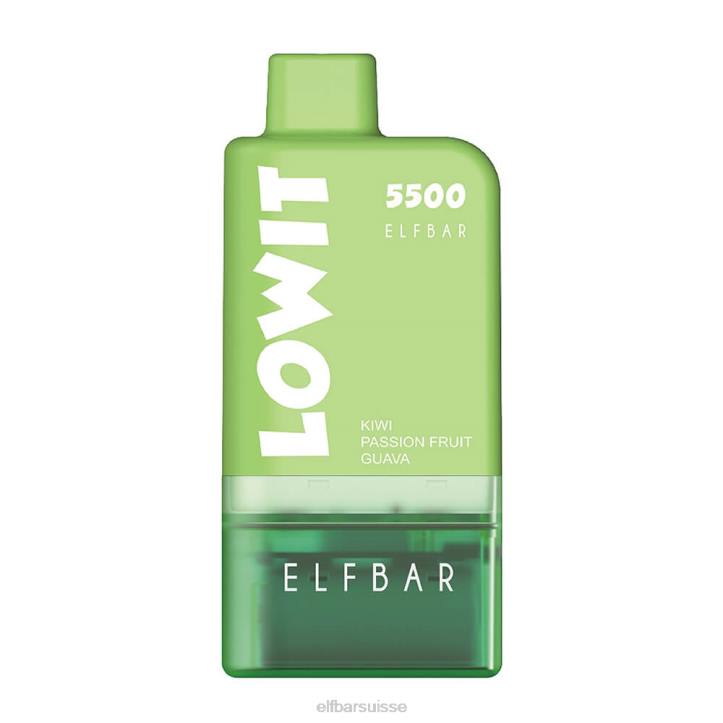 ELFBAR kit de dosettes préremplies lowit 5500 2%nic Yaourt à la fraise H268132