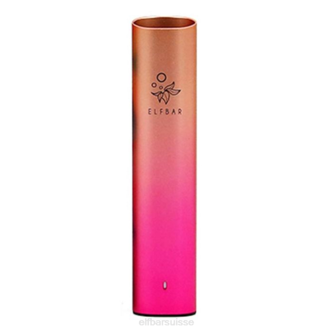 Kit de vape à dosettes elfbar mate 500 - batterie 500 mah FN40141 aurore rose