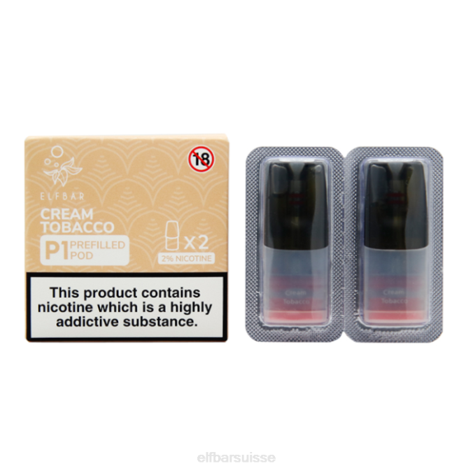 elfbar mate 500 p1 dosettes préremplies - 20 mg (paquet de 2) FN40161 pomme rouge