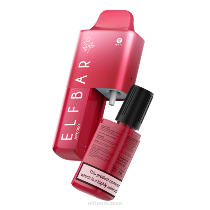 kit prérempli elfbar af5000 - 20 mg FN4063 glace à la fraise, à la framboise et à la cerise