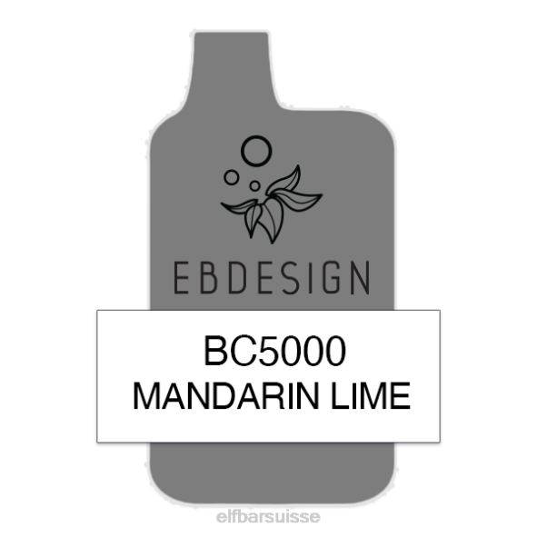 ELFBAR mandarine citron vert 5000 consommateur - unique 8B4857