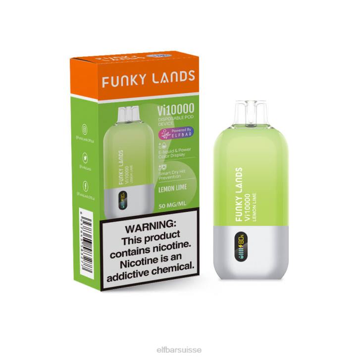 ELFBAR Funky Lands Vape jetable Vi10000 bouffées glace à la pastèque H268168