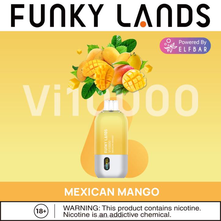 ELFBAR Funky Lands meilleure saveur vape jetable vi10000 meilleure vente mangue mexicaine H268157