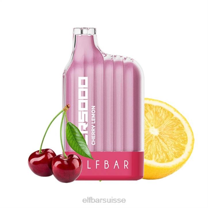 ELFBAR meilleure saveur vape jetable série cr5000 ice glace à la fraise H26823